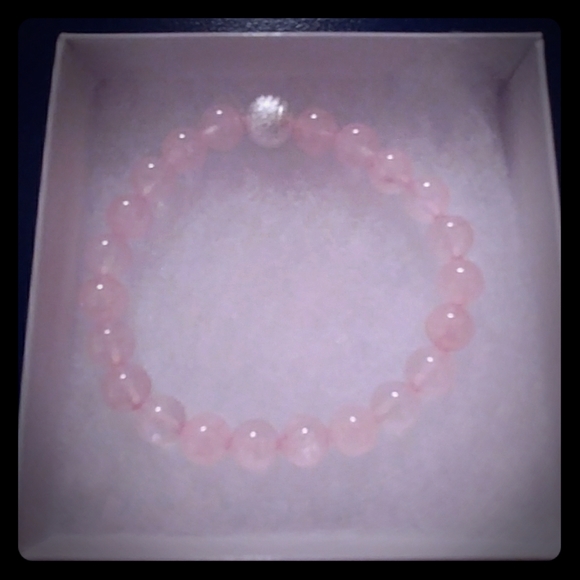Jewelry - Rose Quartz Stone Bracelet